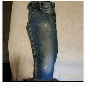 Silver "Tuesday" Bootcut Jeans 27/33